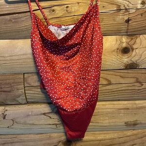 Red Bodysuit